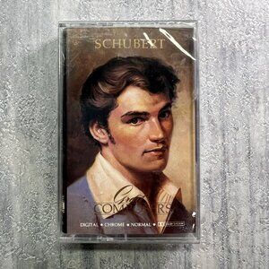 Time Life Music Great Composers Schubert Cassette Tape Sealed New